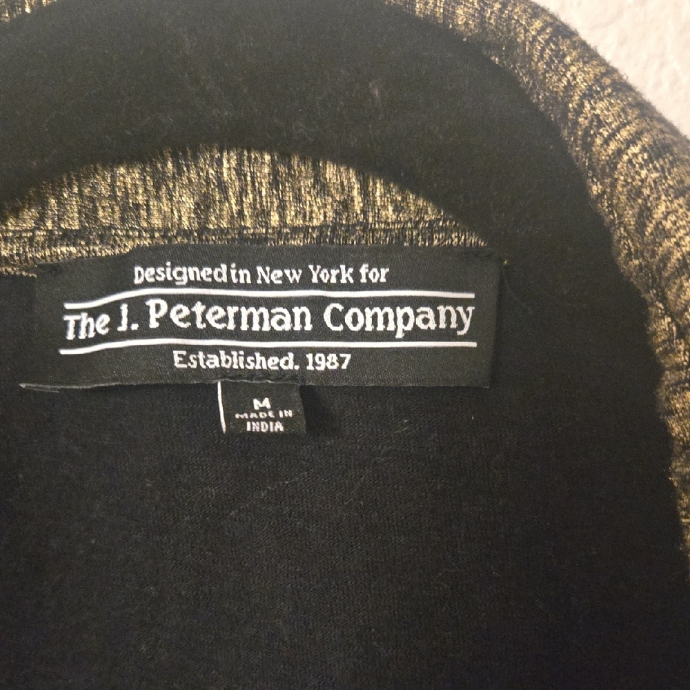 Pendleton Metallic Gold Wrap Blouse - image 2